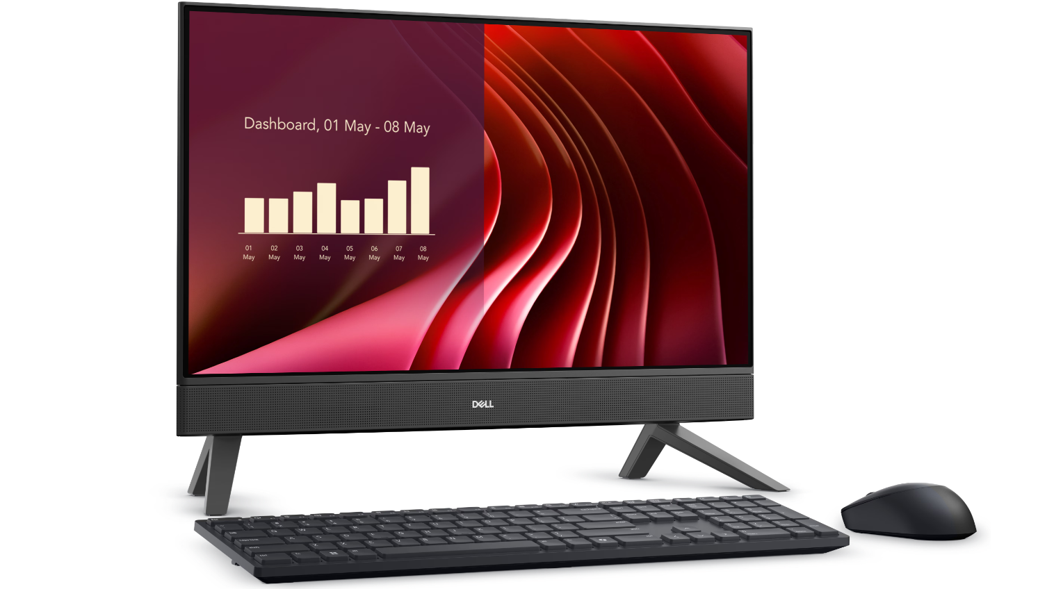 DELL AIO 23.8" CORE i5 1334U - 16GB DDR4 RAM- 1TB SSD W11H / EC24250RPLUR006H