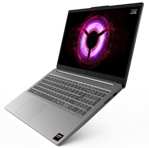 LENOVO 15.6" RYZEN 7 7735HS - 16GB DDR5 RAM - 512GB NVME - 6GB RTX4050 FDOS / LOQ 15ARP10E 83S0002YTR