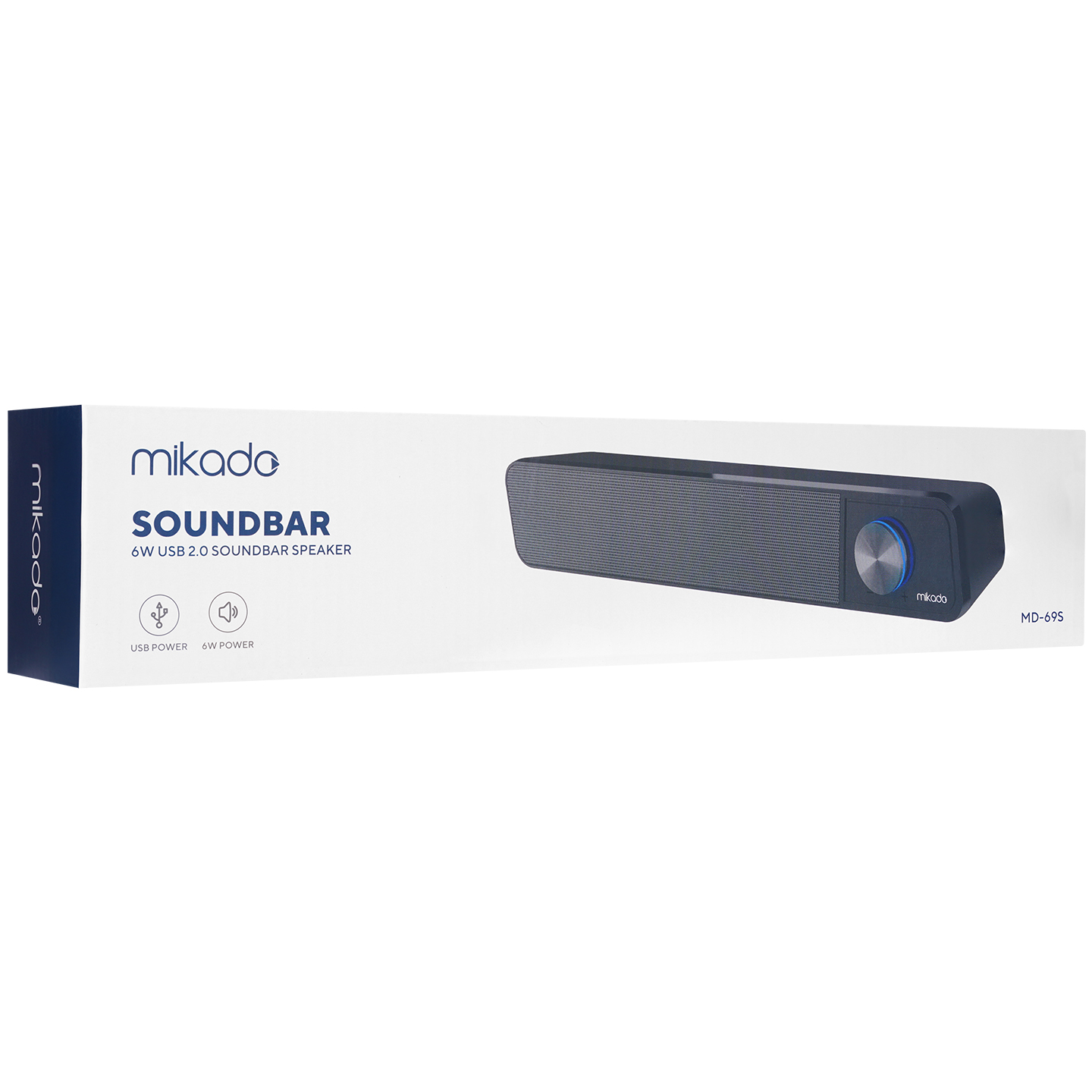 MIKADO MD-69S USB Siyah Soundbar Speaker