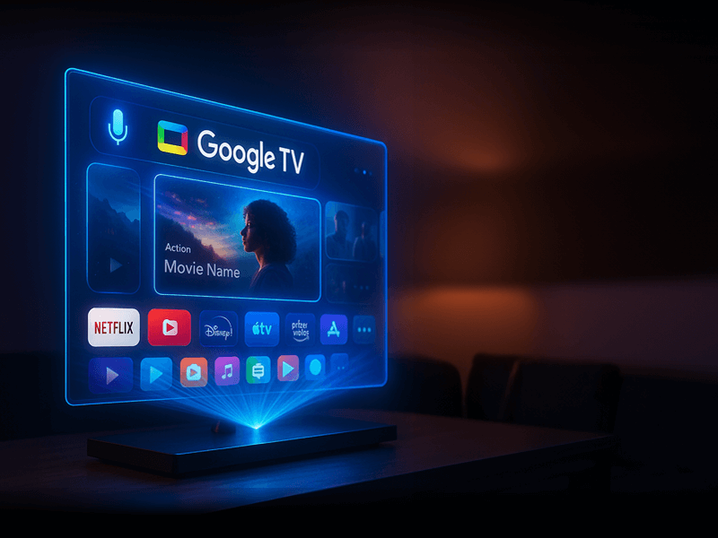 ONVO 55VQ90F3UA 55'' 140 Ekran Uydu Alıcılı 4K Ultra HD Google Smart QLED TV