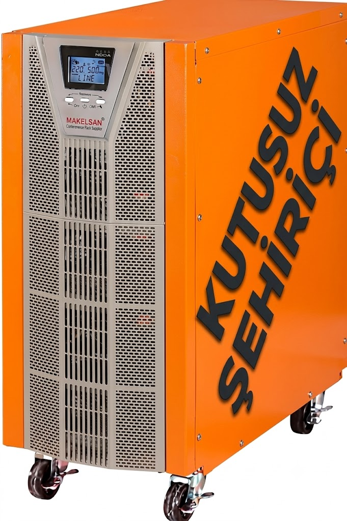 MAKELSAN 10kva Powerpack Se Online Ups Ücretsiz Kurulum 1/1 (20X7AH) (+V.2)  K.G.K_PF1 (KUTUSUZ)(ŞEHİRİÇİ)