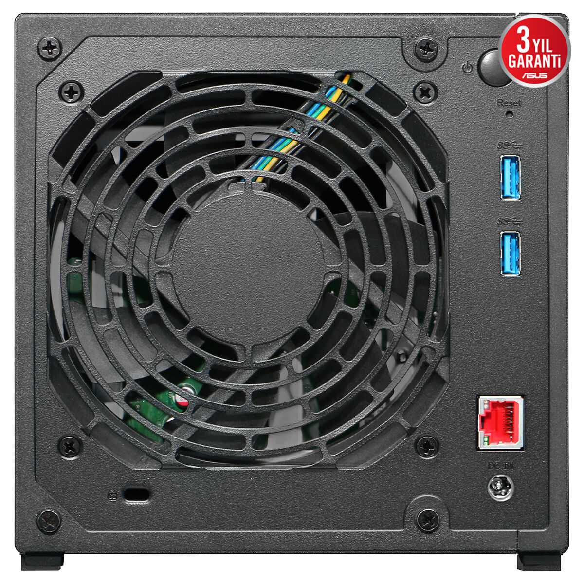 ASUSTOR 4diskli Realtek QC-1GB RAM-2.5GbE Nas Server AS1204T