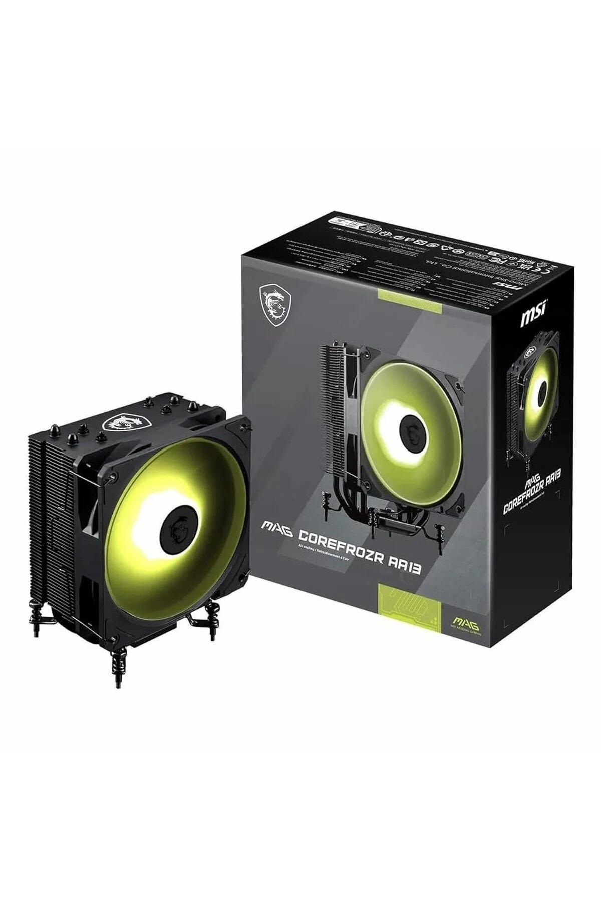 MSI 120mm MAG COREFROZR AA13 ARGB Hava Soğutmalı AM5-1851 İşlemci Fanı