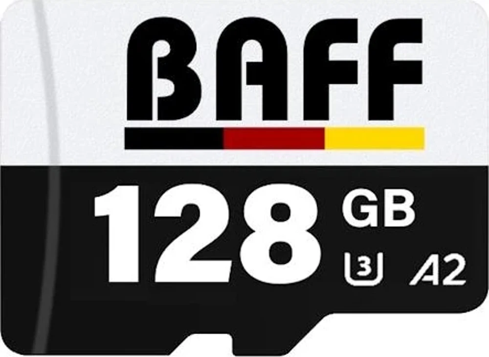 BAFF MicroSD 128GB UHS-I U3 A2 V30 Hafıza Kartı ikinci görünüm