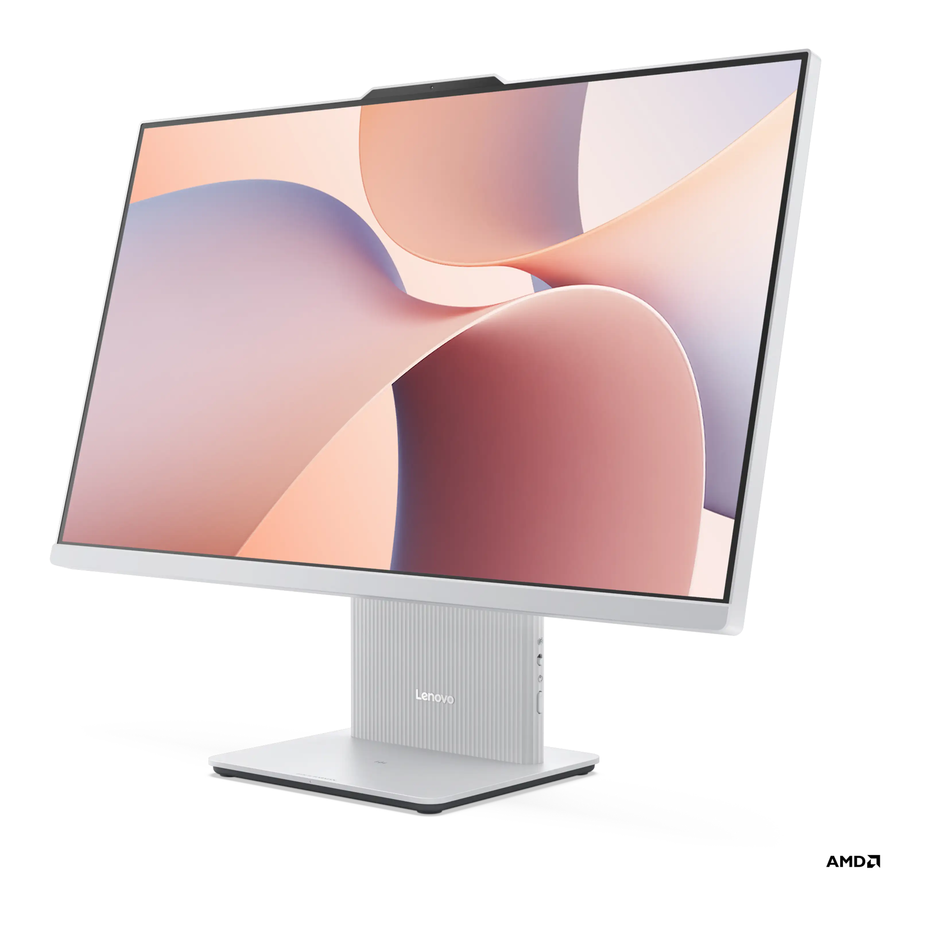 LENOVO AIO 27" Ryzen 7 7735HS 8GB DDR5 RAM - 512GB NVME O/B UHD FDOS / IDEACENTRE F0HQ00ADTR Beyaz