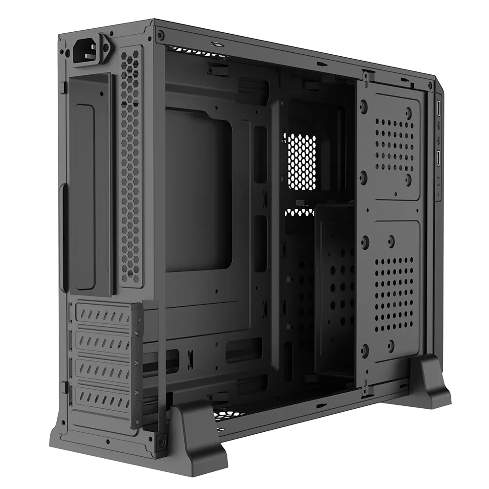 FRISBY FC-S6060B 300W SİYAH SLIM mATX KASA ikinci görünüm