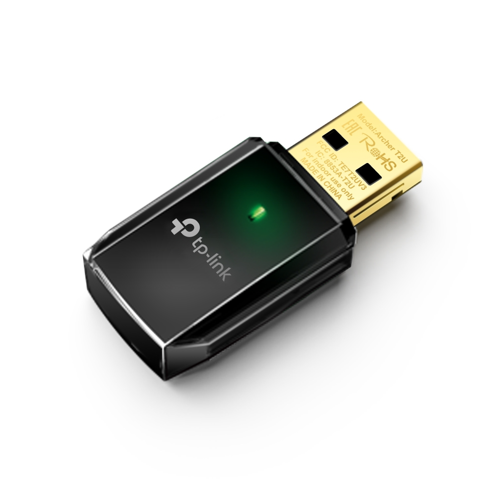 TP-LINK ARCHER T2U AC600 Dual Band USB Kablosuz Adaptör ikinci görünüm