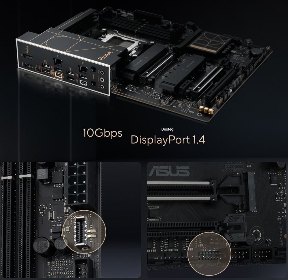 ASUS PROART B850-CREATOR WIFI NEO DDR5 HDMI-DP PCIE 5.0 AM5 ATX