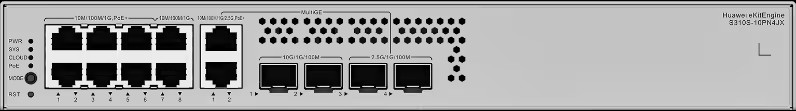 HUAWEI 8port PoE 130W  4-SFP Gigabit Yönetilebilir Switch eKIT S310S-10PN4JX