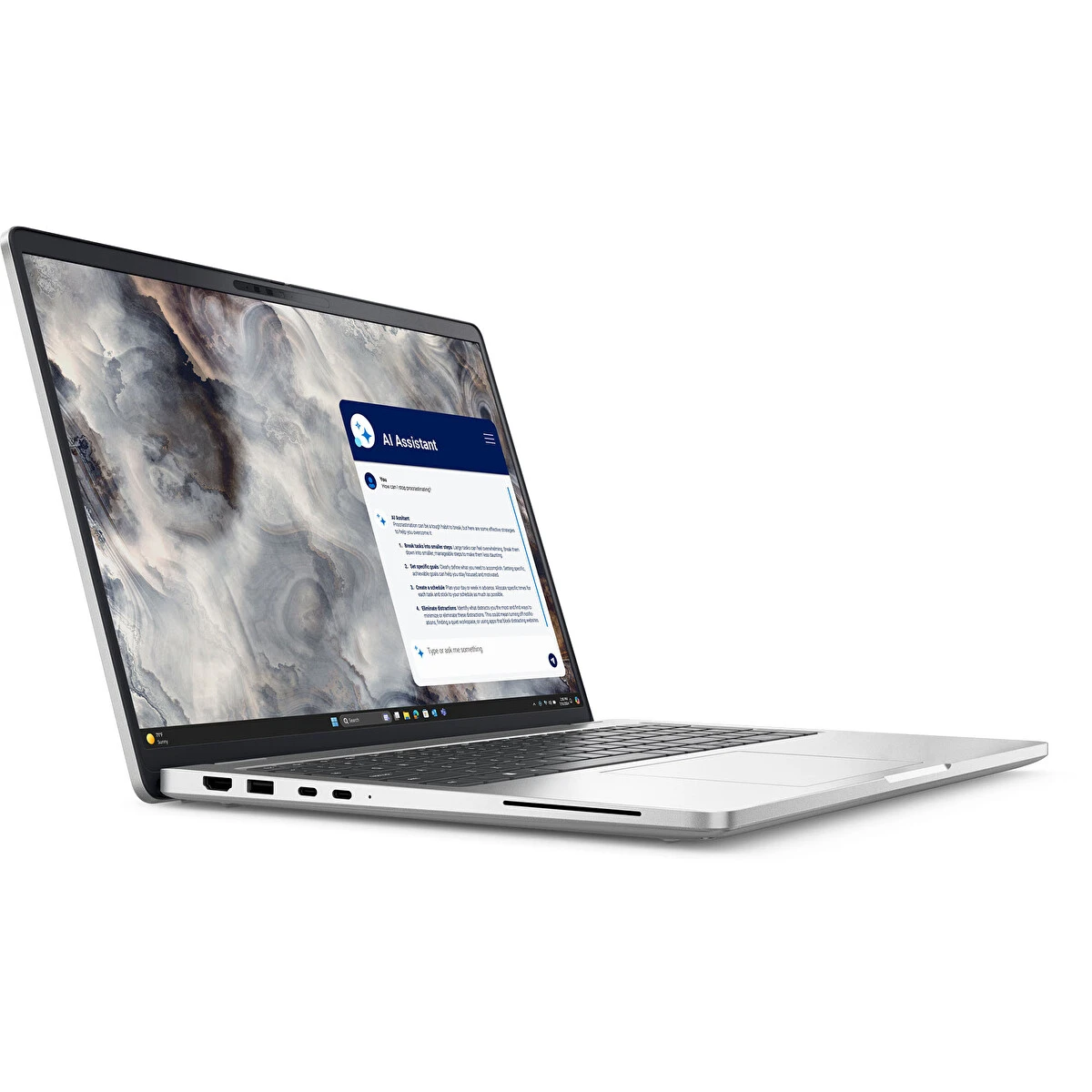 DELL 16" ULTRA 7 255U - 16GB DDR5 - 512GB NVME O/B VGA FDOS  / PRO 16 BTO107_PC16250_U