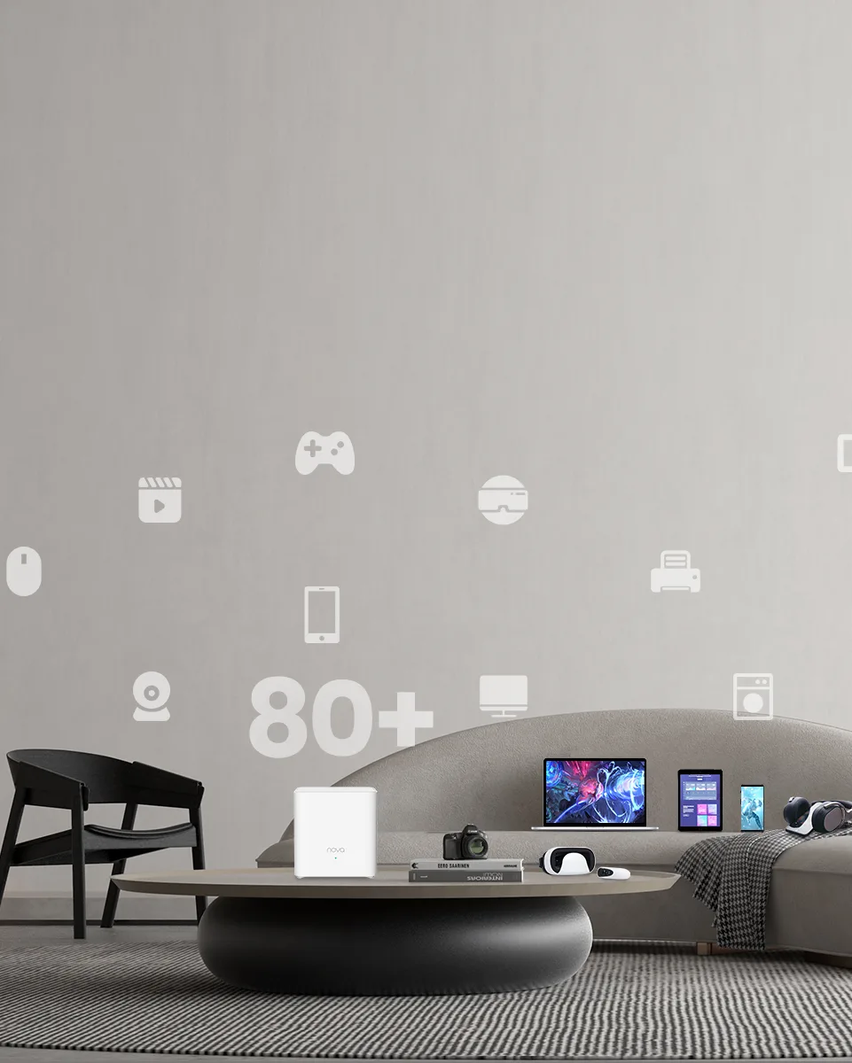TENDA MX3 WIFI6 AX1500 Çift Bant Mesh Router 3-lü set