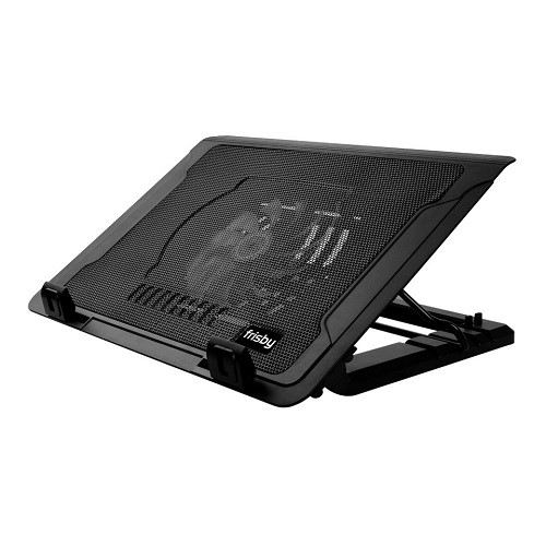 FRISBY 17" FNC-35ST ABS Plastik Siyah Notebook Soğutucu Ayarlanabilir Stand ikinci görünüm