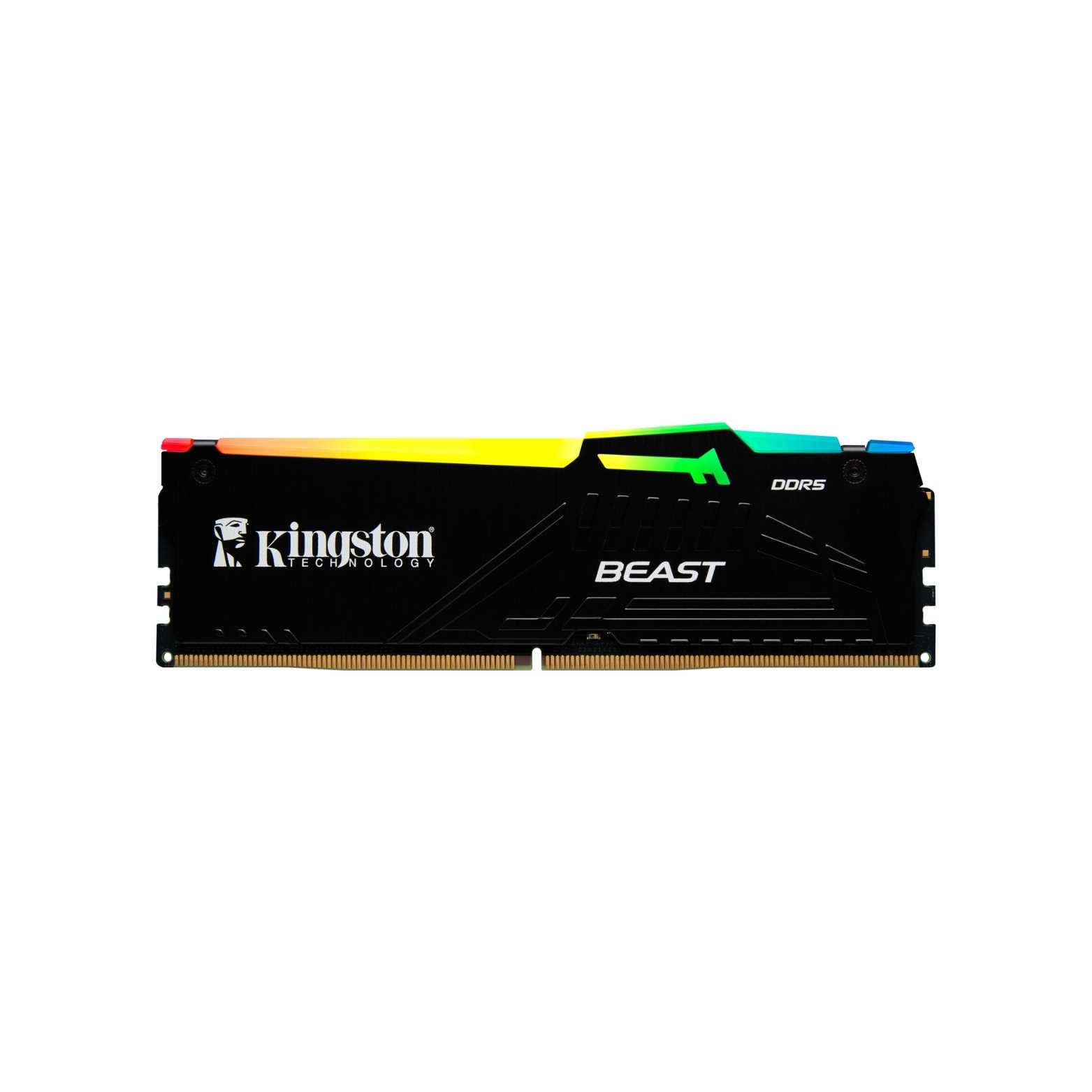 KINGSTON 16GB DDR5 6000MHZ CL36 RGB PC RAM BEAST BLACK EXPO KF560C36BBE2A-16TR