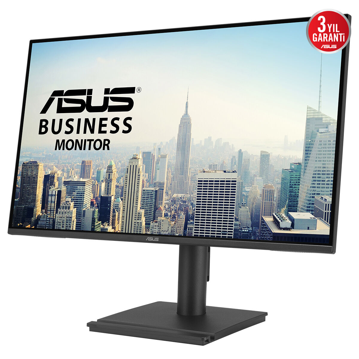 ASUS 27" IPS BE27AQ 5MS 75HZ HDMI-DP Multimedya Pivot Kurumsal Monitör 2560x1440 / 90LM03I1-B01171 Garanti Süresi : 36 Ay