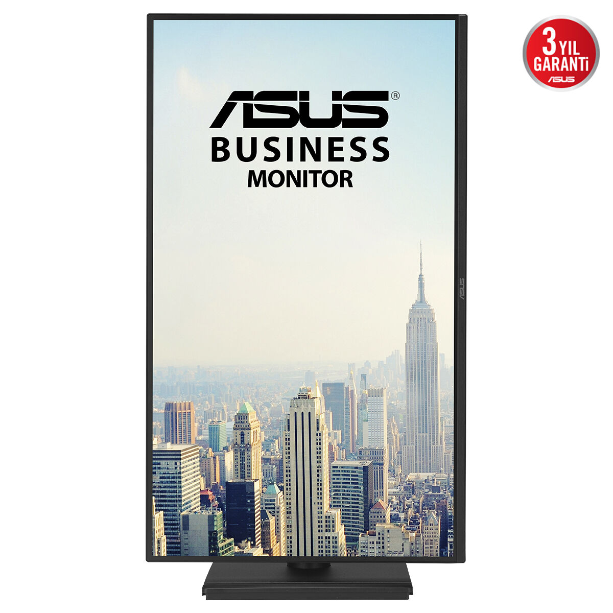 ASUS 27" IPS BE27AQ 5MS 75HZ HDMI-DP Multimedya Pivot Kurumsal Monitör 2560x1440 / 90LM03I1-B01171 Garanti Süresi : 36 Ay