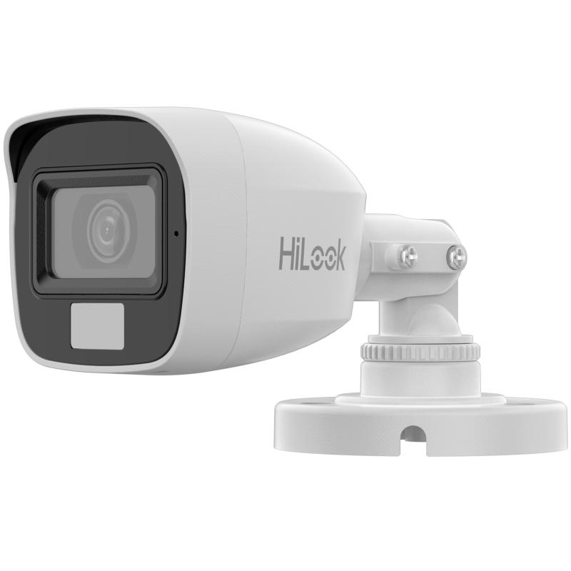 HILOOK 5MP Bullet 2.8mm Akıllı Işık Colorvu Sesli Analog Kamera THC-B157-LPS ikinci görünüm