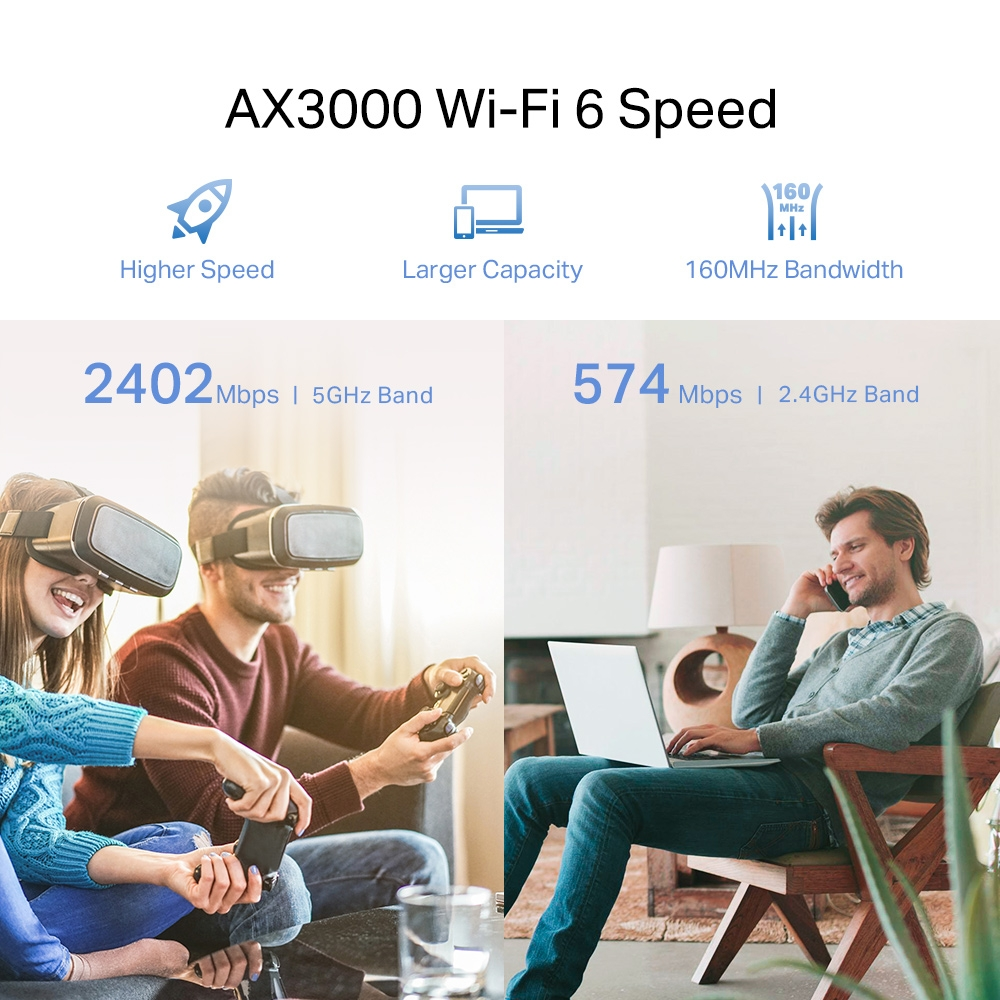 TP-LINK RE715X AX3000 Wıfı6 Mesafe Genişletici