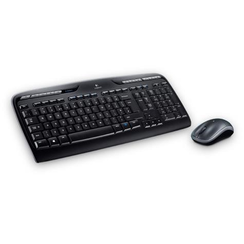 LOGITECH MK330 Kablosuz Q Trk Siyah Klavye - Mouse Set (920-003988) ikinci görünüm
