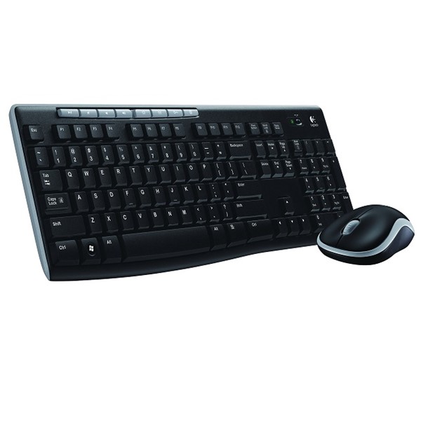 LOGITECH MK270 Kablosuz Q Trk Siyah Klavye - Mouse Set (920-004525) ikinci görünüm