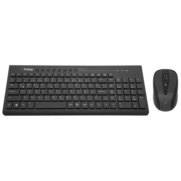 FRISBY FK-W156QU Kablosuz Q Trk Siyah Klavye - Mouse Set ikinci görünüm