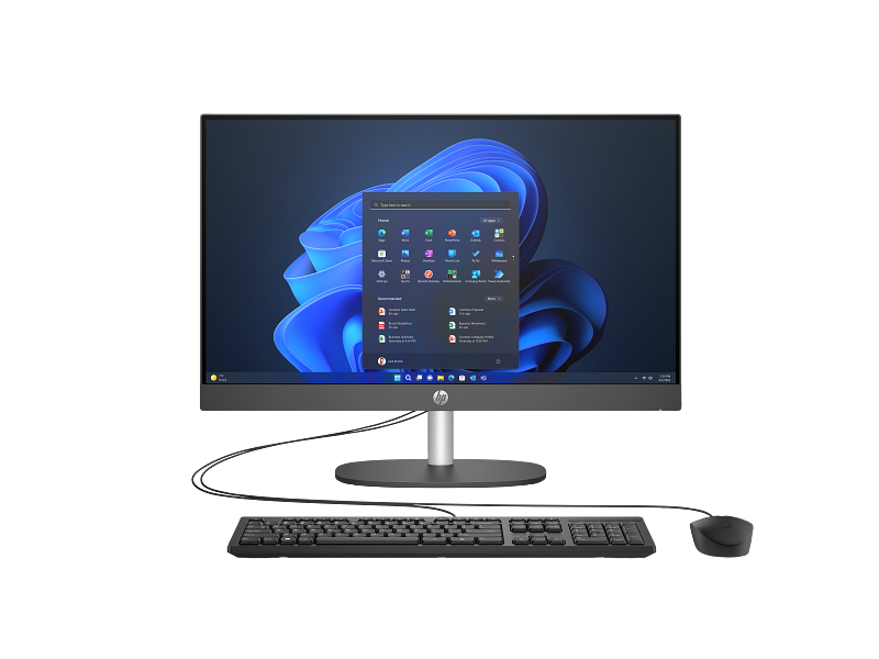 HP AIO 23.8" ULTRA 7 155U-16GB DDR5 RAM-512GB NVME-FDOS / ProOne 240 G10 D36C6ET