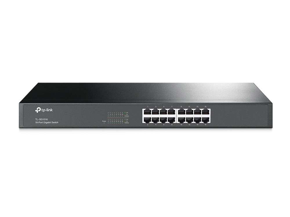 TP-LINK 16port Gigabit Yönetilemez Switch TL-SG1016