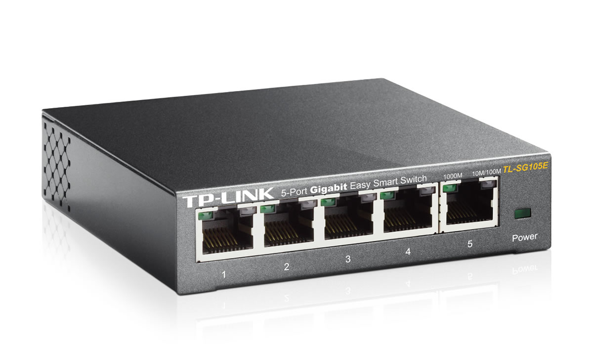 TP-LINK 5port Gigabit Yönetilebilir Switch TL-SG105E