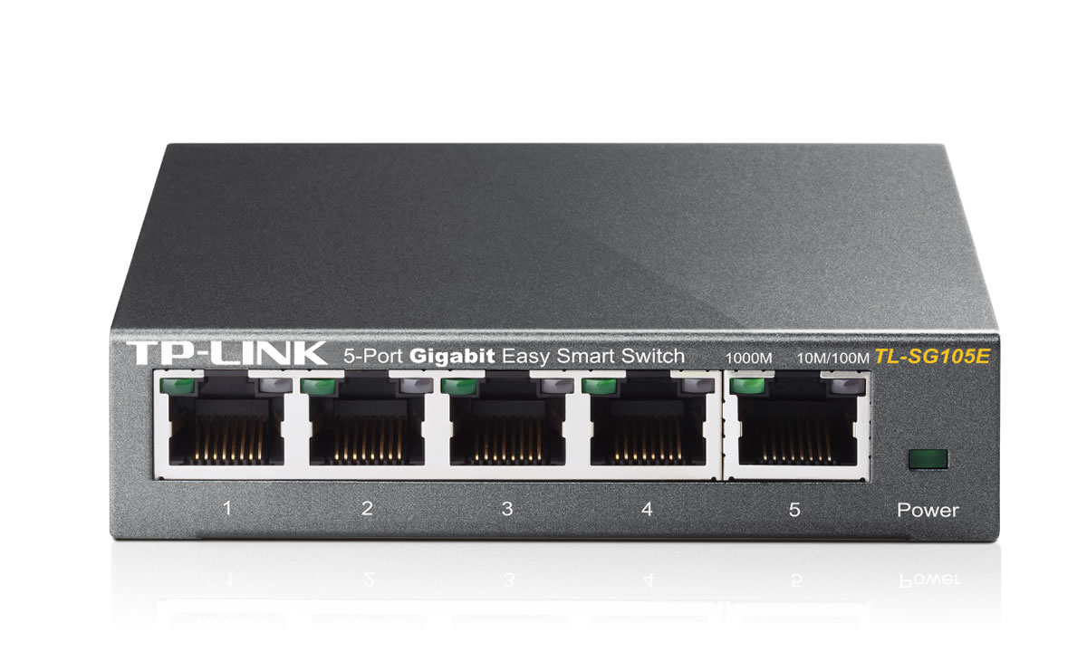 TP-LINK 5port Gigabit Yönetilebilir Switch TL-SG105E