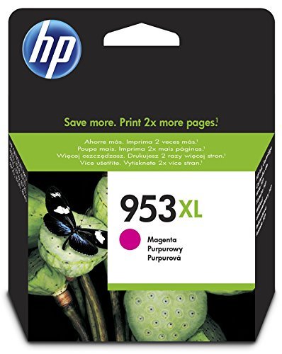 HP 953XL Macenta Orijinal Yüksek Kapasiteli Mürekkep Kartuşu (F6U17AE)