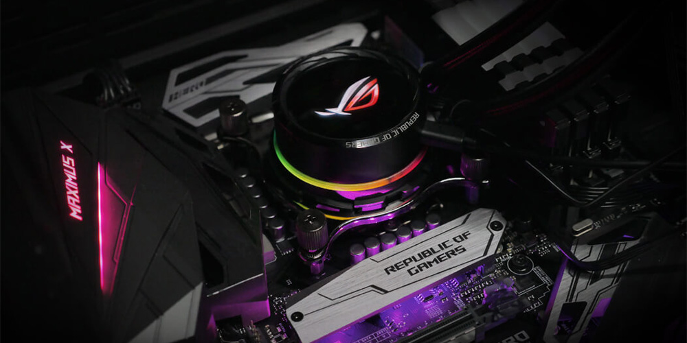 ASUS 120MM ROG RYUO 120 OLED RGB AM5-1851p Sıvı Soğutmalı İşlemci Fanı 90RC0010-M0UAY0