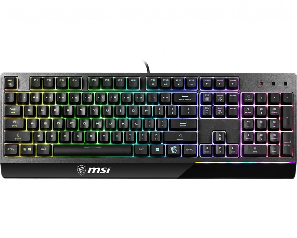 MSI Q TR Vigor GK30 RGB Mekanik Hisli Siyah Oyuncu Klavyesi