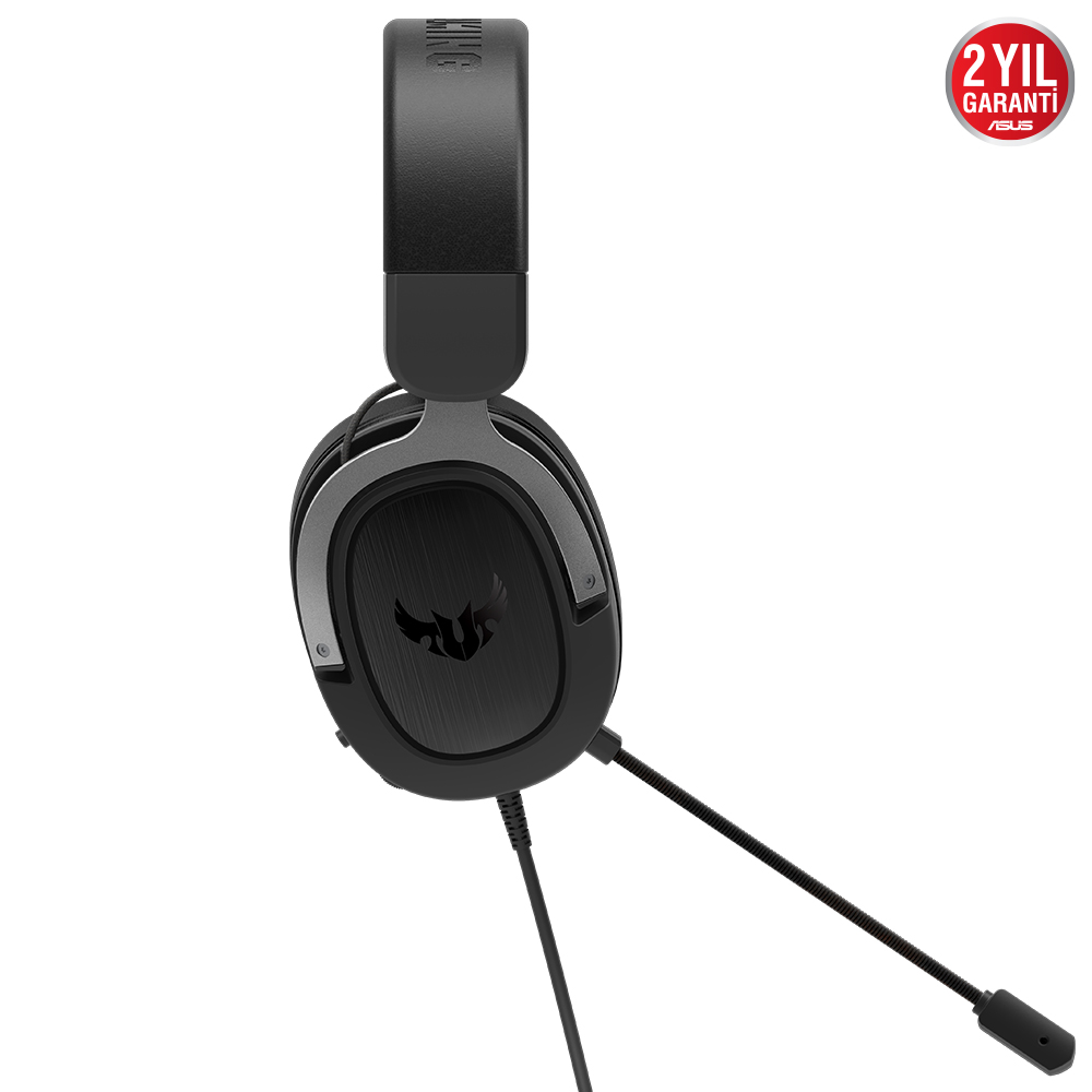 ASUS TUF Gaming H3 Gun Metal 7.1 3.5mm Oyuncu Kulaklığı /  90YH028G-B1UA00 ikinci görünüm