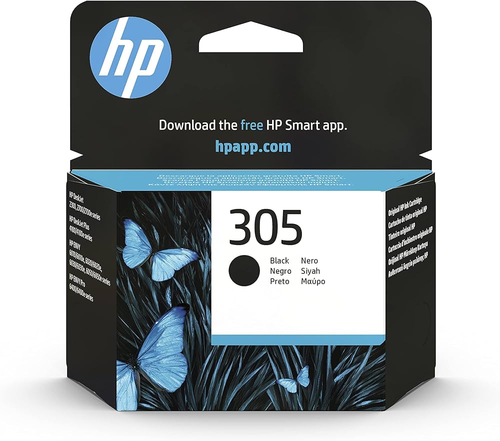 HP 305 Siyah Orijinal Mürekkep Kartuşu - 3YM61AE