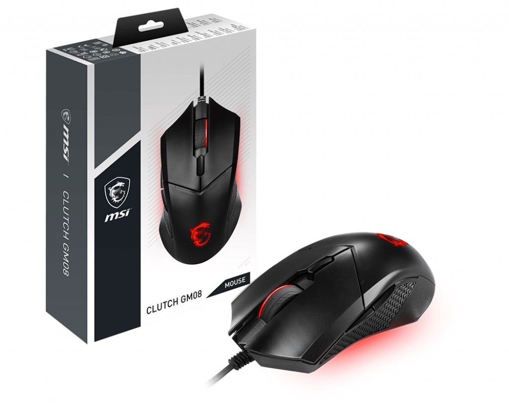 MSI GG CLUTCH GM08 4200dpi Gaming Mouse ikinci görünüm