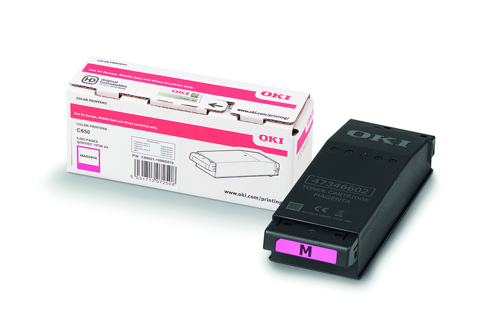OKI C650 / C651 Macenta Orijinal Toner Kartuşu (6.000 Sayfa) - 9006128