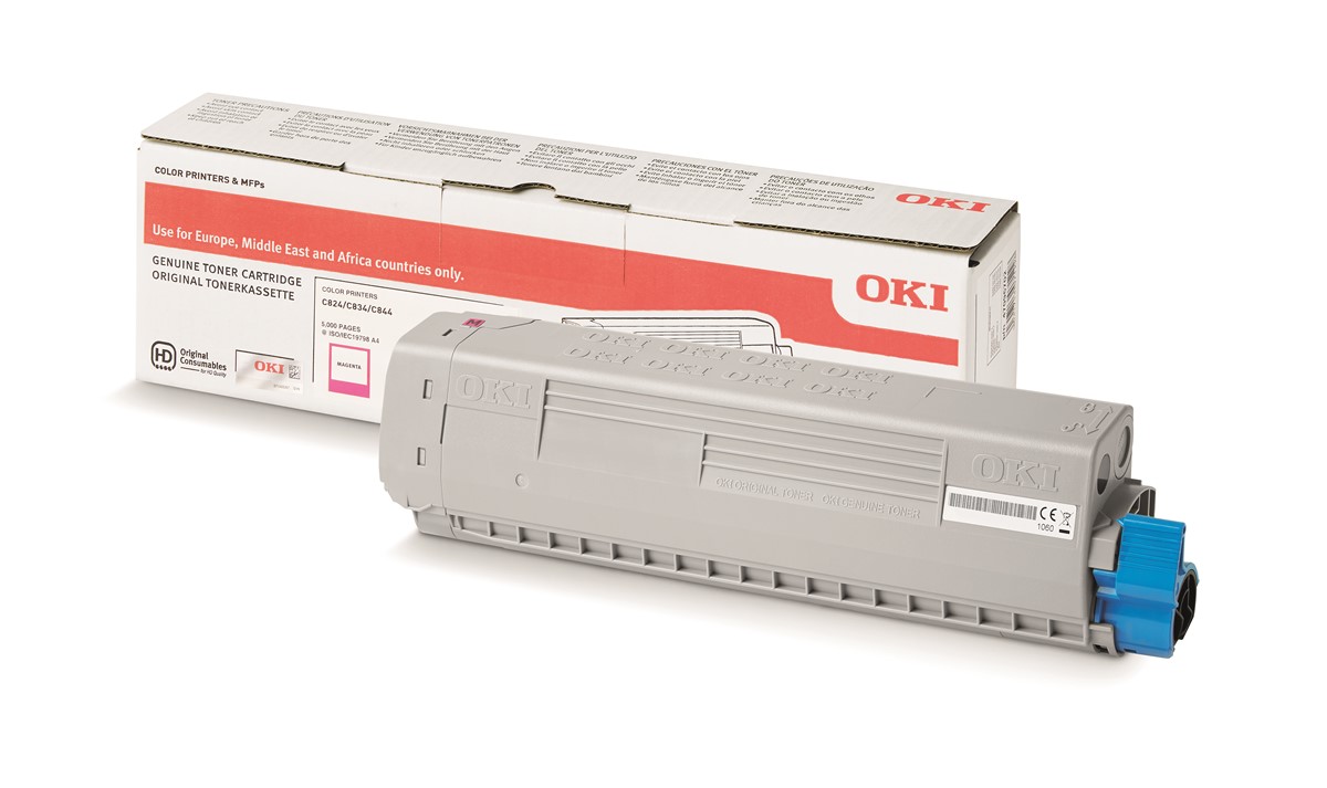 OKI C824/C834/C844 5K Macenta (Magenta) Toner (47095702)