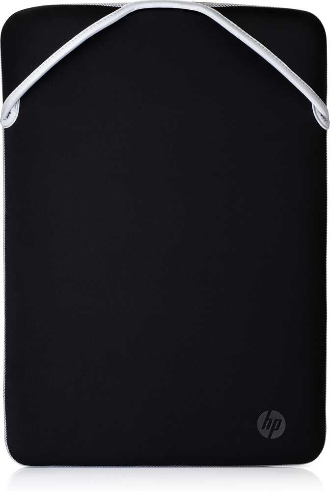 HP 14.1" Çift Taraflı Kullanılabilir Siyah/Gümüş Notebook Kılıfı (2F2J1AA) ikinci görünüm