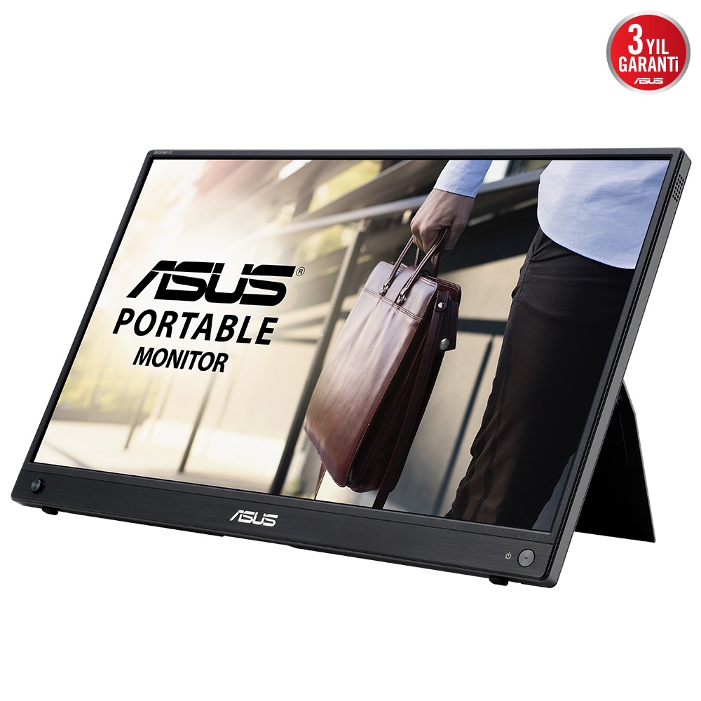 ASUS 15.6" IPS ZenScreen MB16AWP 5MS 60HZ Kablosuz Taşınabilir Monirtör 1920x1080 /  90LM07I1-B01370