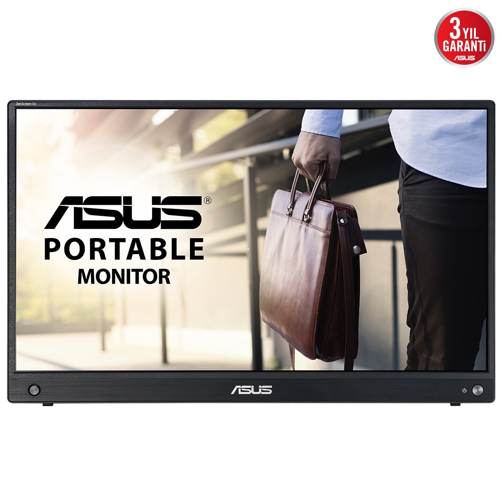 ASUS 15.6" IPS ZenScreen MB16AWP 5MS 60HZ Kablosuz Taşınabilir Monirtör 1920x1080 /  90LM07I1-B01370