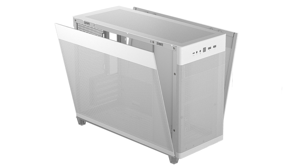ASUS PRIME AP201 MESH WHITE Gaming Micro-Tower PC Kasası Beyaz / 90DC00G3-B39000