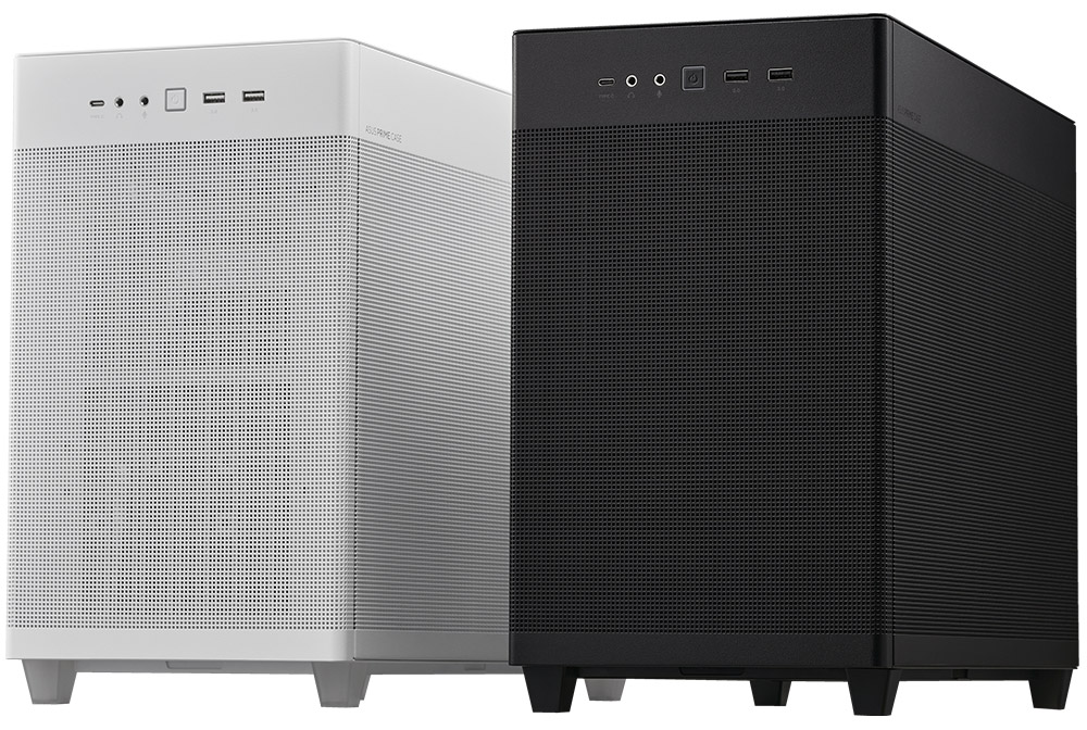 ASUS PRIME AP201 MESH WHITE Gaming Micro-Tower PC Kasası Beyaz / 90DC00G3-B39000