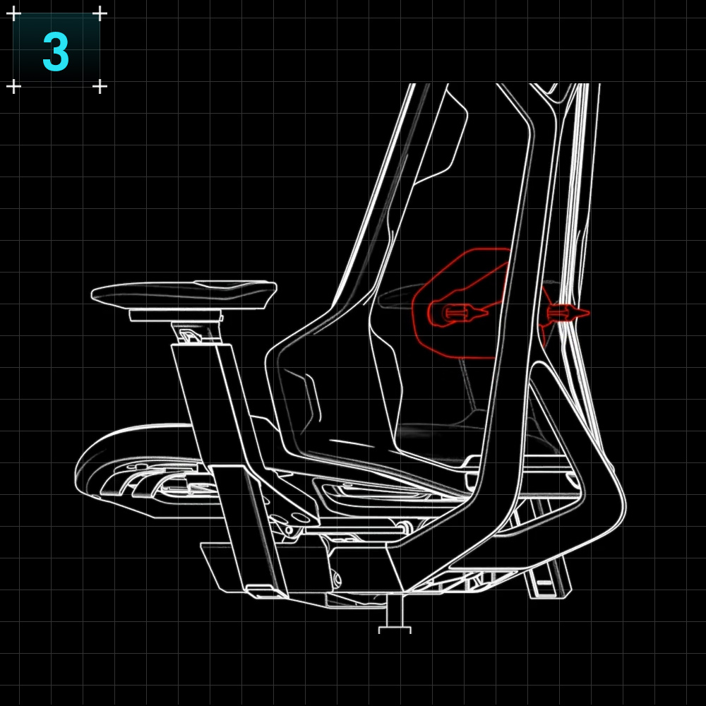 ASUS SL400 ROG Destrier Ergo Profesyonel Oyuncu Koltuğu / 90GC0120-MSG010