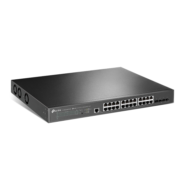 TP-LINK 24port 16port PoE 500w 4-SFP 10GbE / 2.5GbE Yönetilebilir Switch SG3428XPP-M2