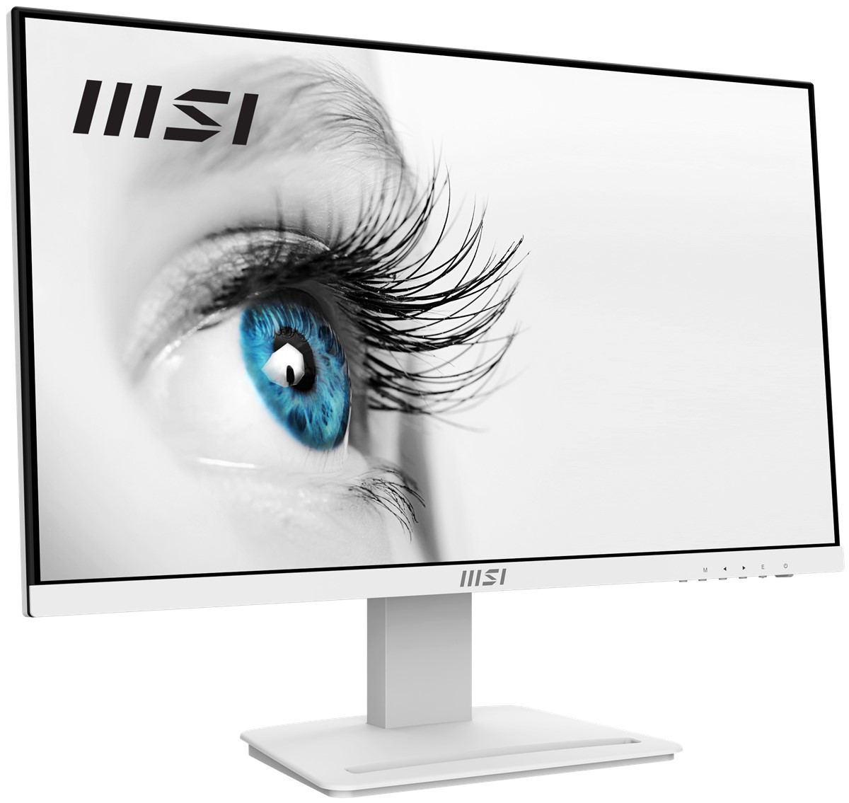 MSI 23.8" IPS PRO MP243XW 1ms 100Hz HDMI-DP Kurumsal Monitör 1920x1080 Beyaz