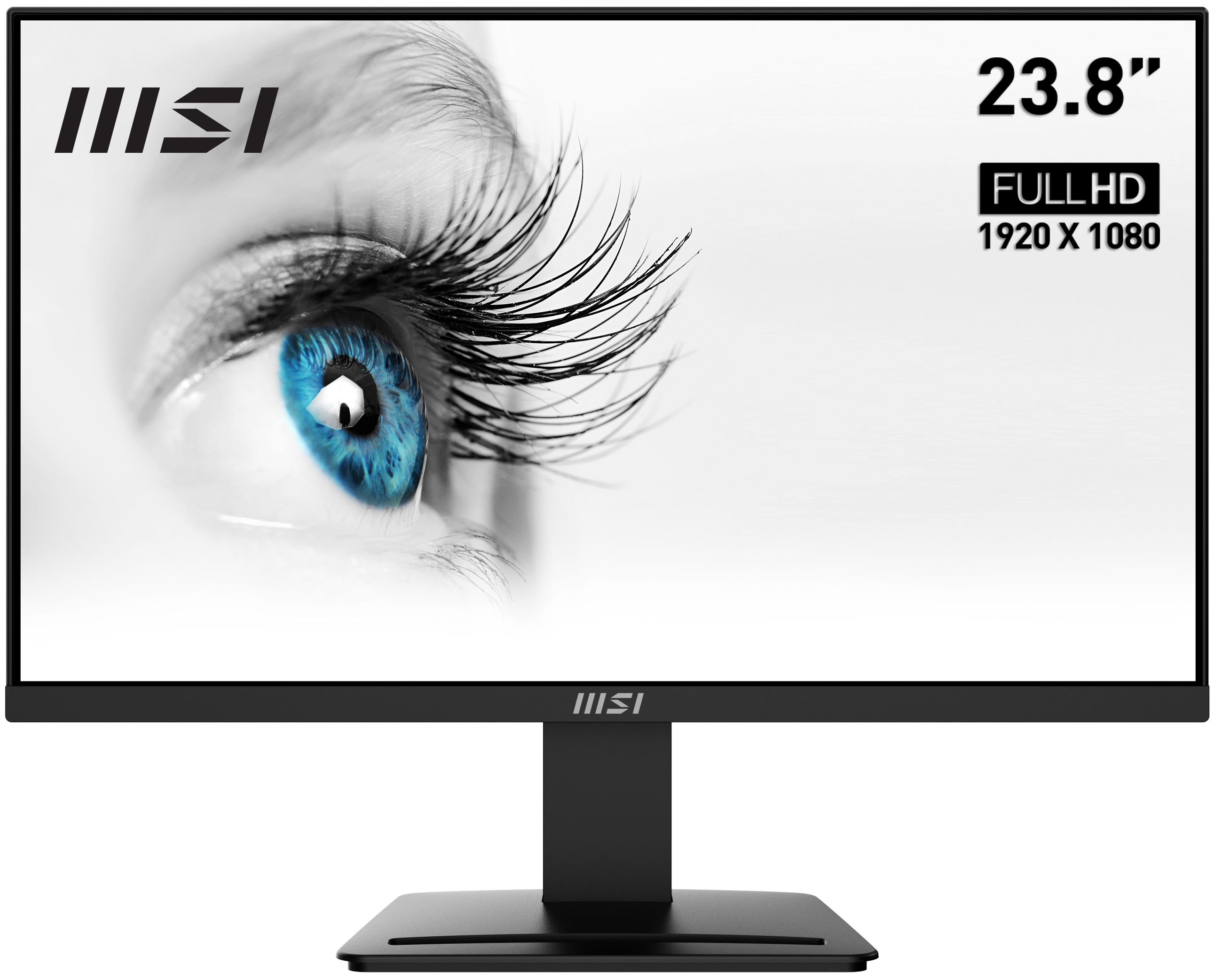 MSI 23.8" IPS PRO MP2412 1ms 100Hz HDMI-DP Kurumsal Monitör 1920x1080