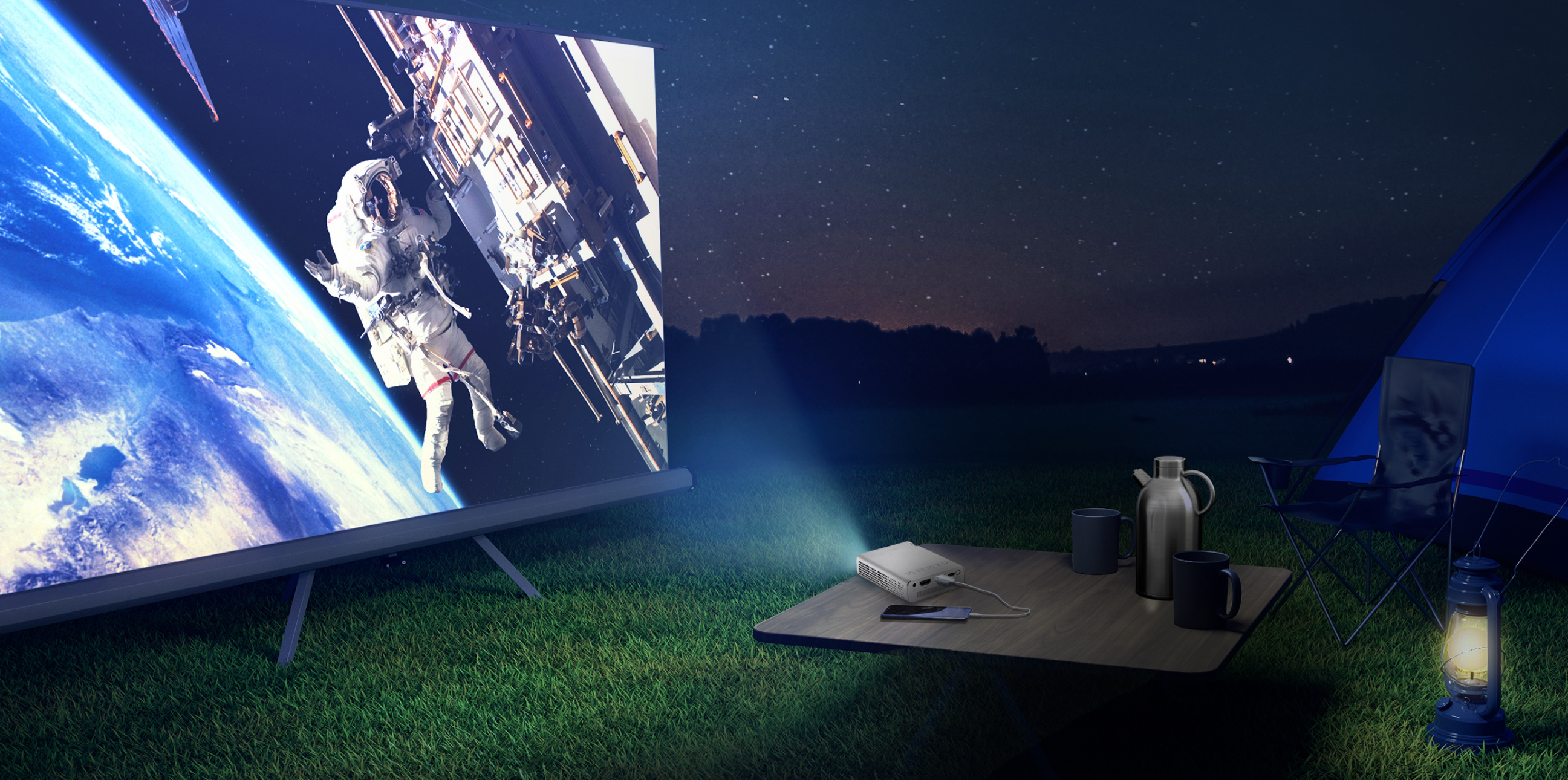 ASUS 200 Led Lümen ZenBeam E1R Taşınabilir LED Projeksiyon Cihazı