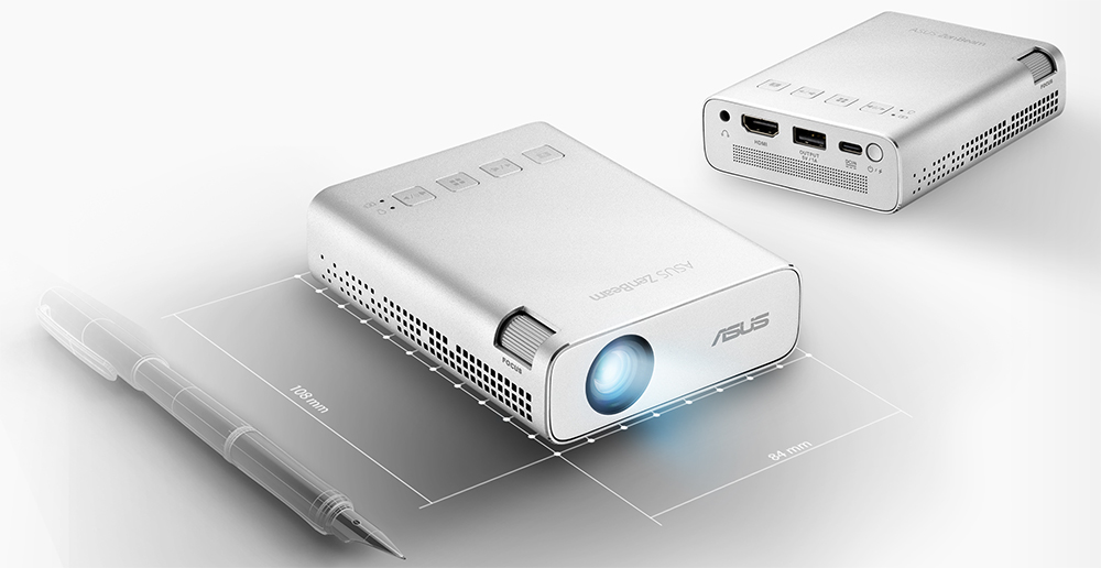 ASUS 200 Led Lümen ZenBeam E1R Taşınabilir LED Projeksiyon Cihazı
