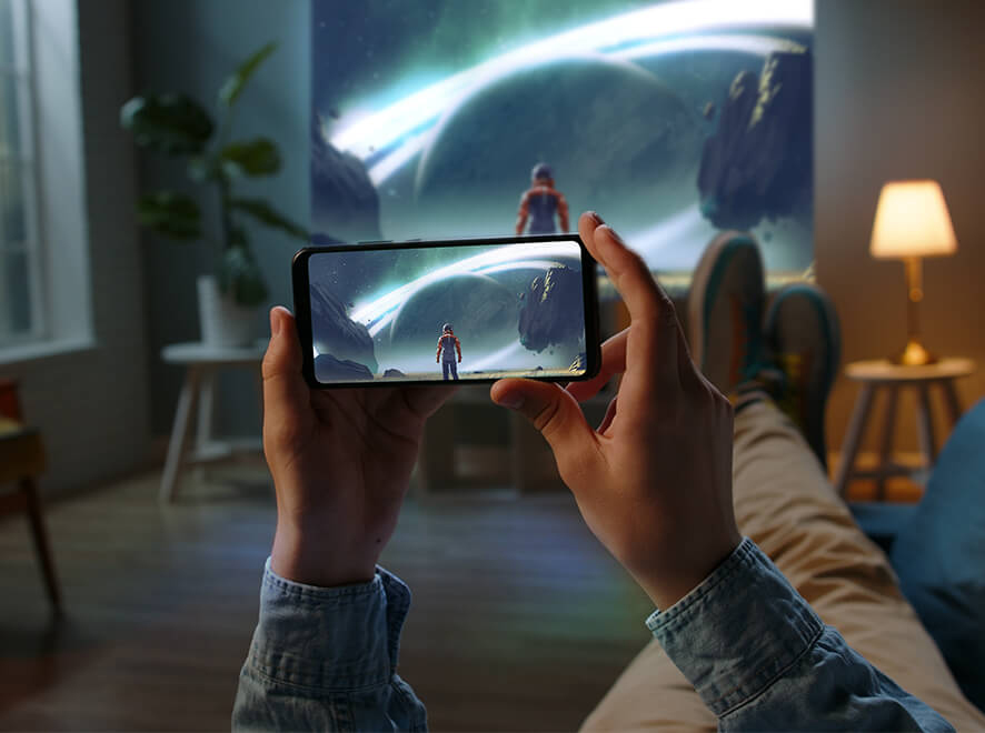 ASUS 400ansilümen ZenBeam L2 1080p LED Akıllı Taşınabilir Projeksiyon / 90LJ00I5-B01070