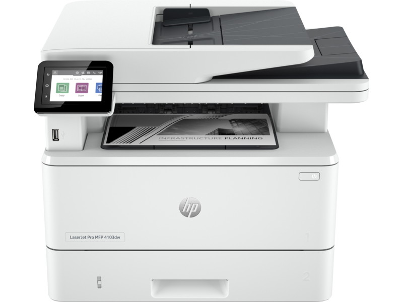 HP A4 4103DW 2Z627A Siyah Çok Fonksiyonlu Lazer Yazıcı Usb,Ethernet,Kablosuz ikinci görünüm