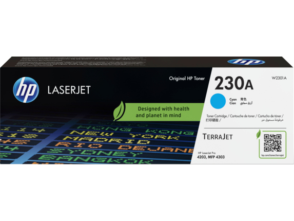 HP 230A Mavi (Cyan) LaserJet Toner Kartuşu (W2301A)